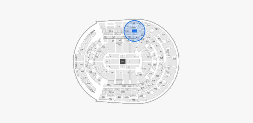 Bridgestone Arena Seating Chart