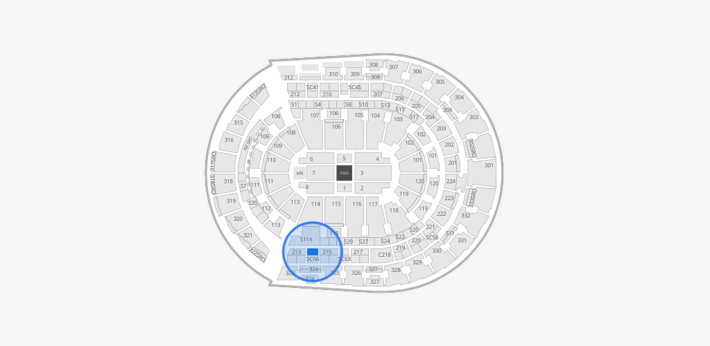 Bridgestone Arena Seating Chart