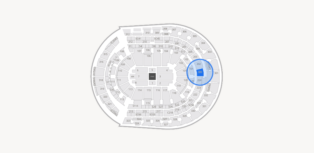 Bridgestone Arena Seating Chart