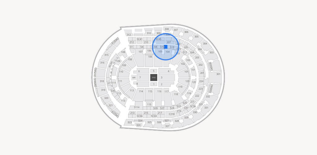 Bridgestone Arena Seating Chart