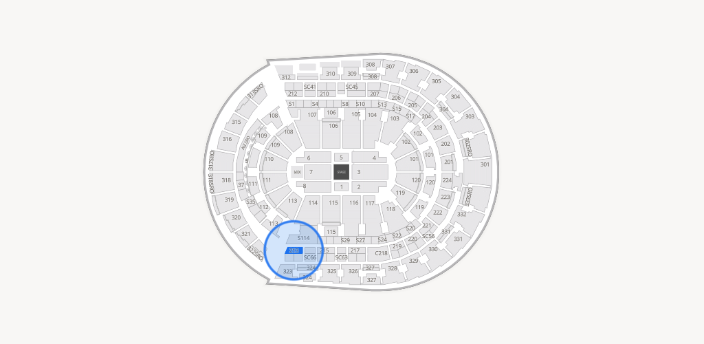 Bridgestone Arena Seating Chart