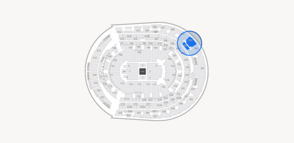 Bridgestone Arena Seating Chart