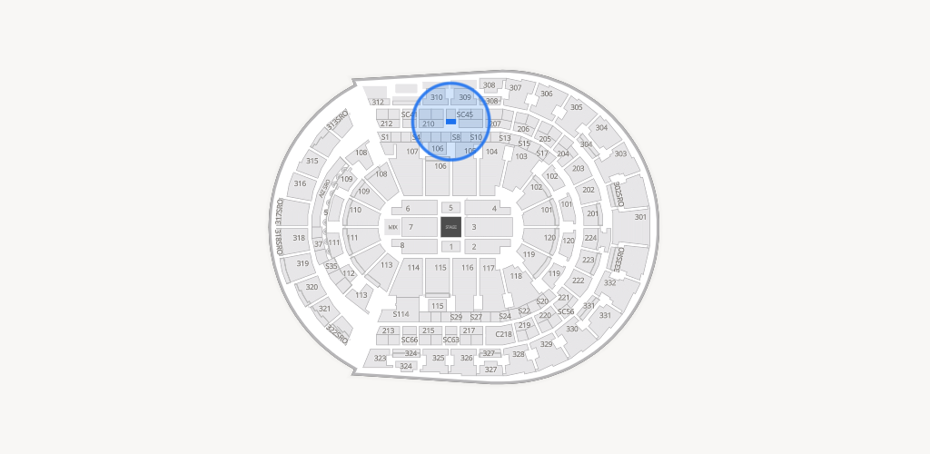 Bridgestone Arena Seating Chart