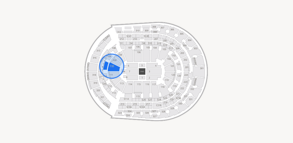 Bridgestone Arena Seating Chart