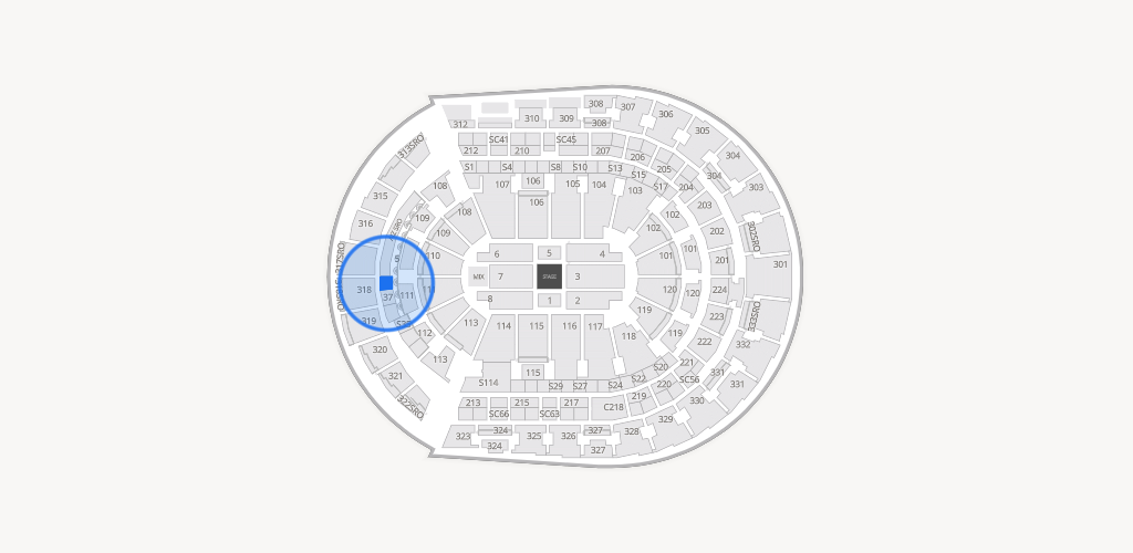 Bridgestone Arena Seating Chart
