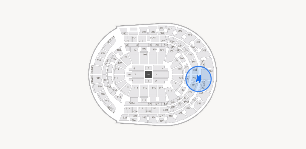 Bridgestone Arena Seating Chart
