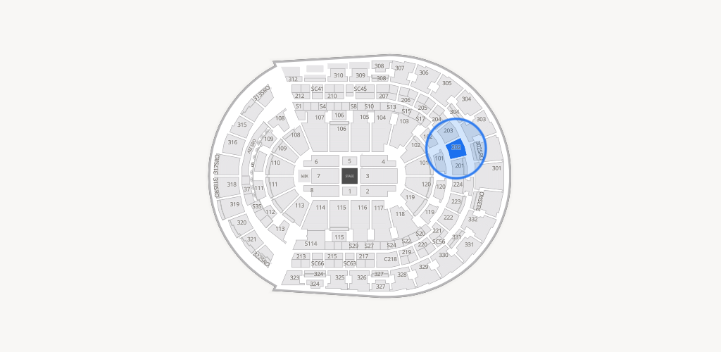 Bridgestone Arena Seating Chart
