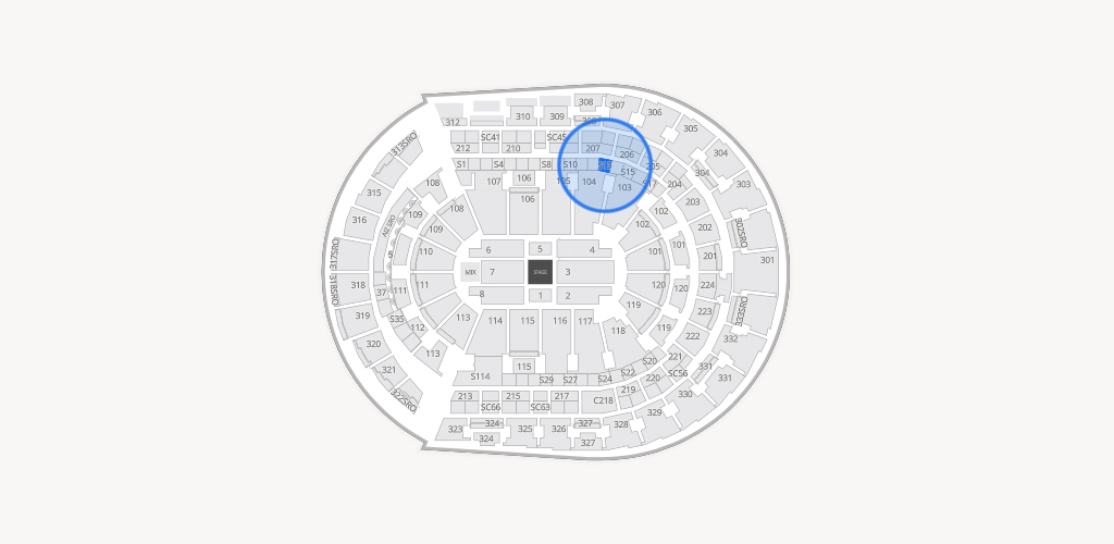 Bridgestone Arena Seating Chart