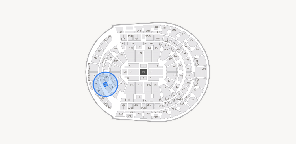 Bridgestone Arena Seating Chart