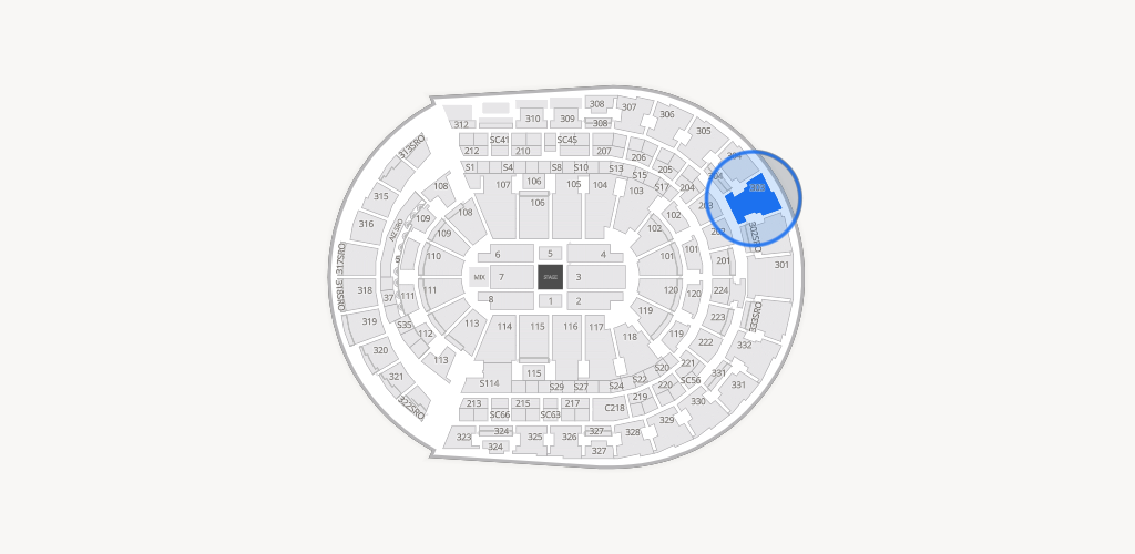 Bridgestone Arena Seating Chart