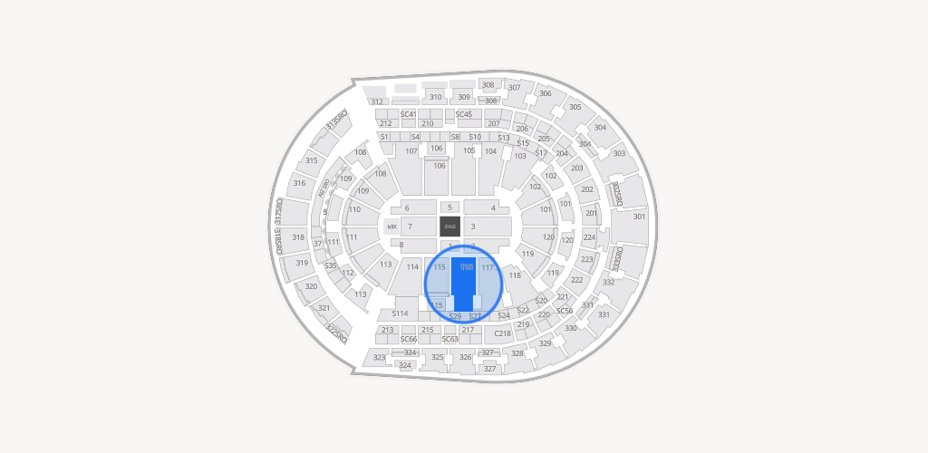 Bridgestone Arena Seating Chart