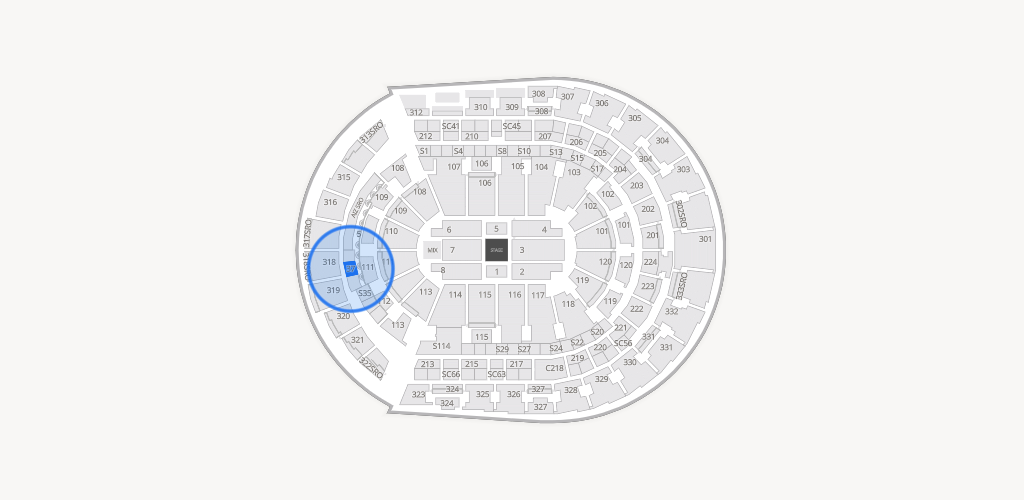 Bridgestone Arena Seating Chart