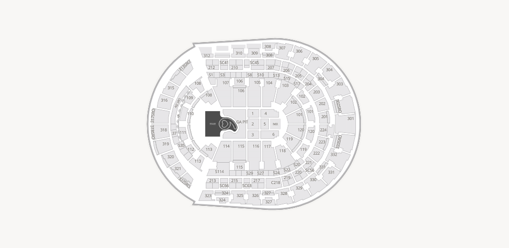 Bridgestone Arena Seating Chart