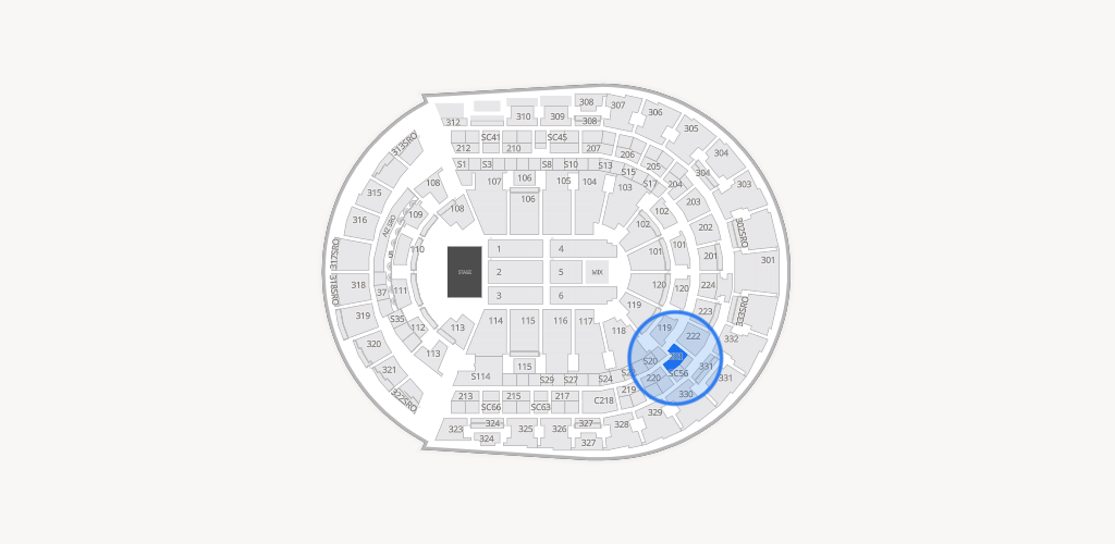 Bridgestone Arena Seating Chart
