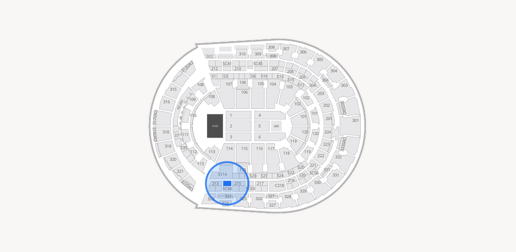 Bridgestone Arena Seating Chart