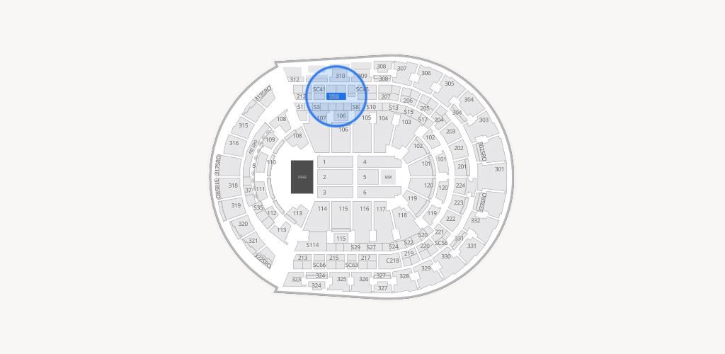 Bridgestone Arena Seating Chart