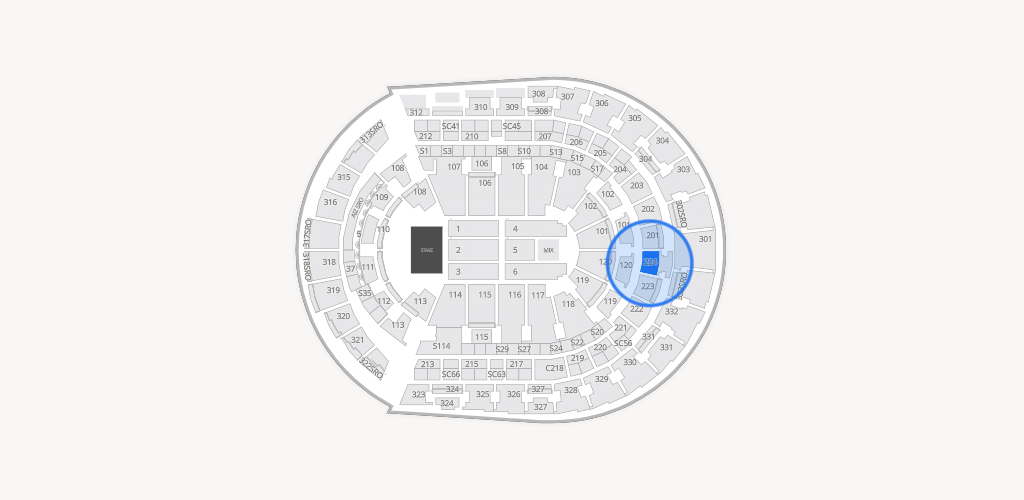 Bridgestone Arena Seating Chart