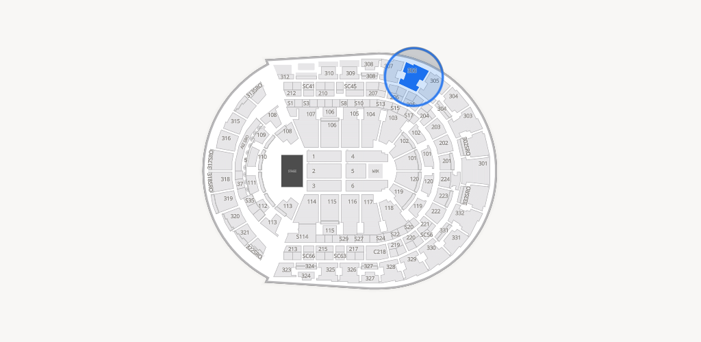 Bridgestone Arena Seating Chart