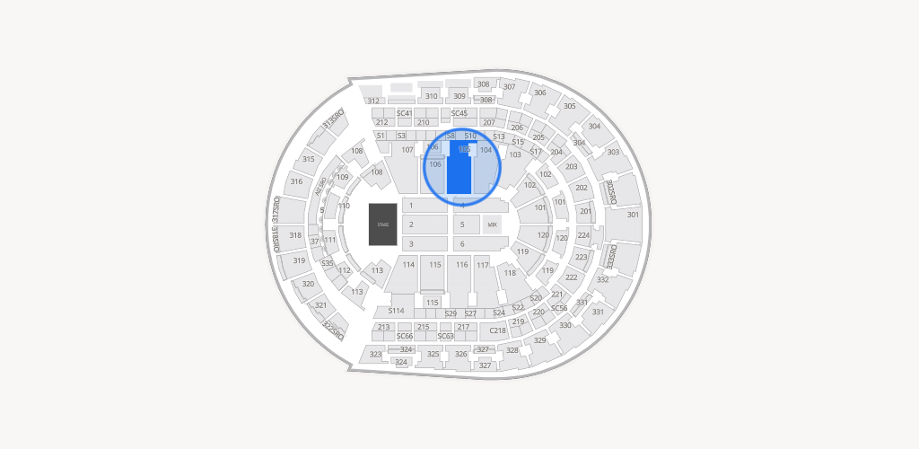 Bridgestone Arena Seating Chart