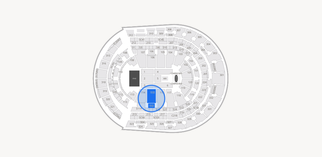 Bridgestone Arena Seating Chart