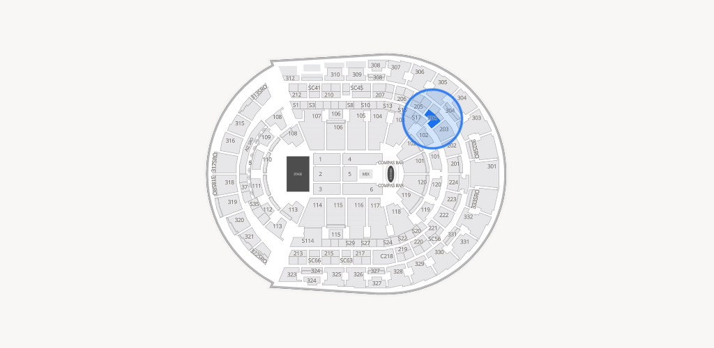 Bridgestone Arena Seating Chart