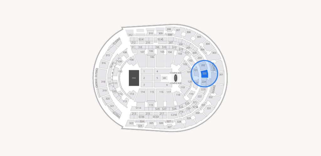 Bridgestone Arena Seating Chart