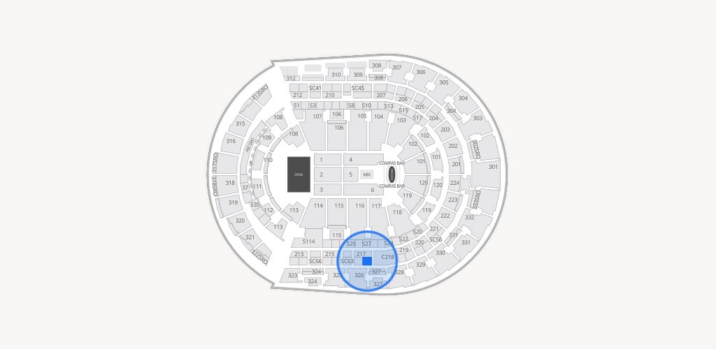 Bridgestone Arena Seating Chart