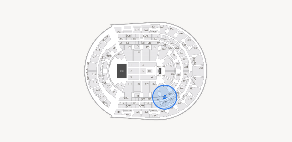 Bridgestone Arena Seating Chart