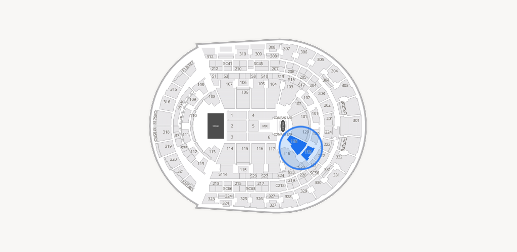 Bridgestone Arena Seating Chart