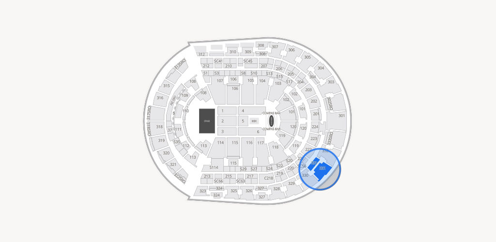 Bridgestone Arena Seating Chart