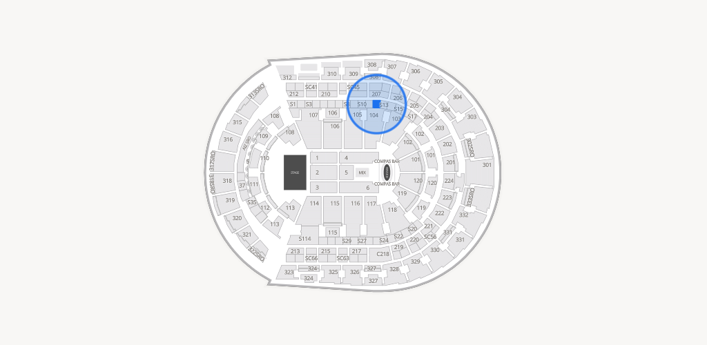 Bridgestone Arena Seating Chart