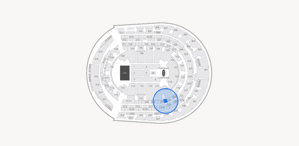 Bridgestone Arena Seating Chart
