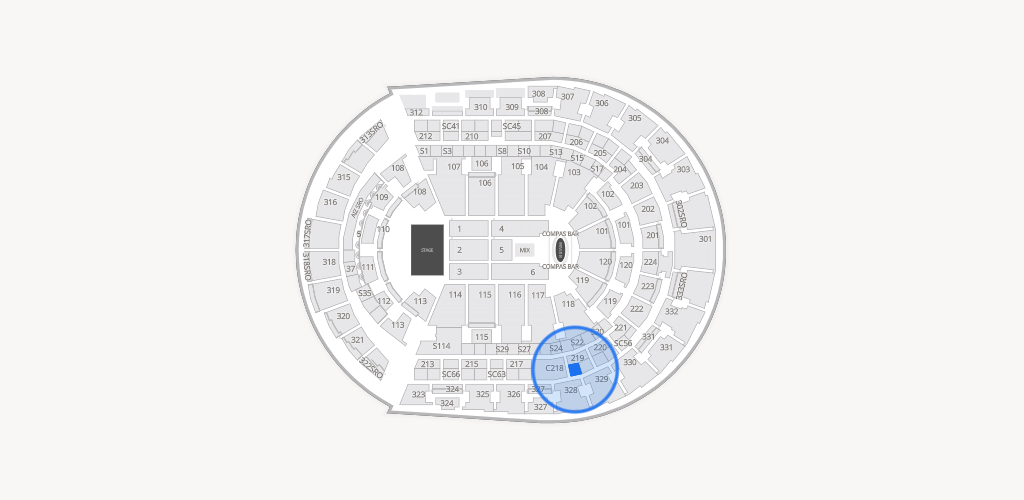 Bridgestone Arena Seating Chart