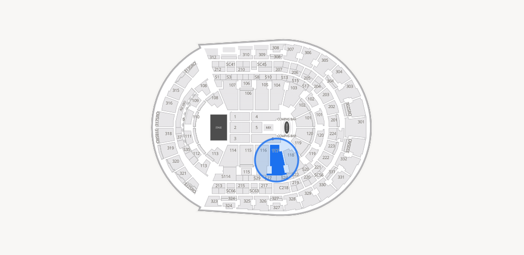 Bridgestone Arena Seating Chart
