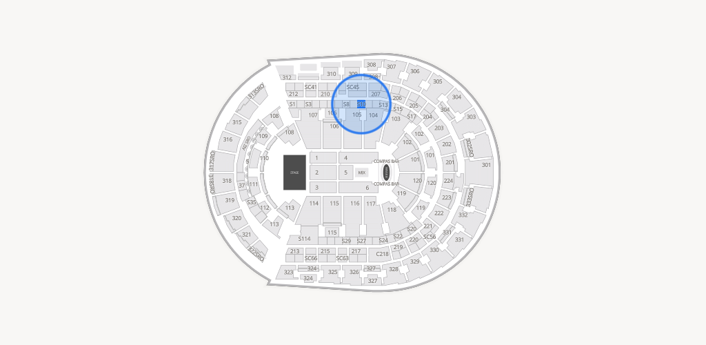 Bridgestone Arena Seating Chart