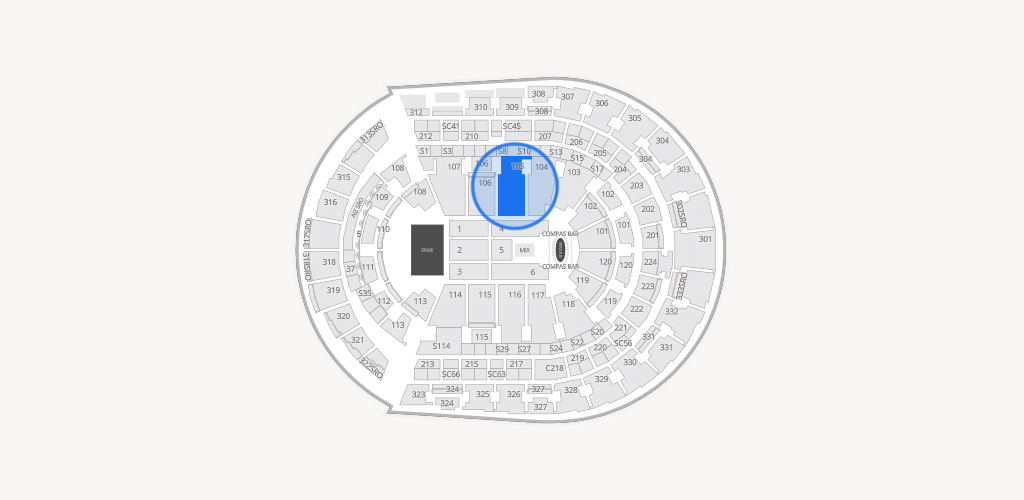 Bridgestone Arena Seating Chart