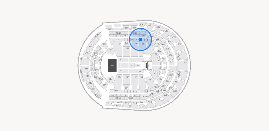 Bridgestone Arena Seating Chart