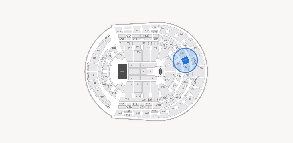 Bridgestone Arena Seating Chart