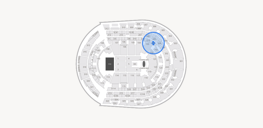 Bridgestone Arena Seating Chart
