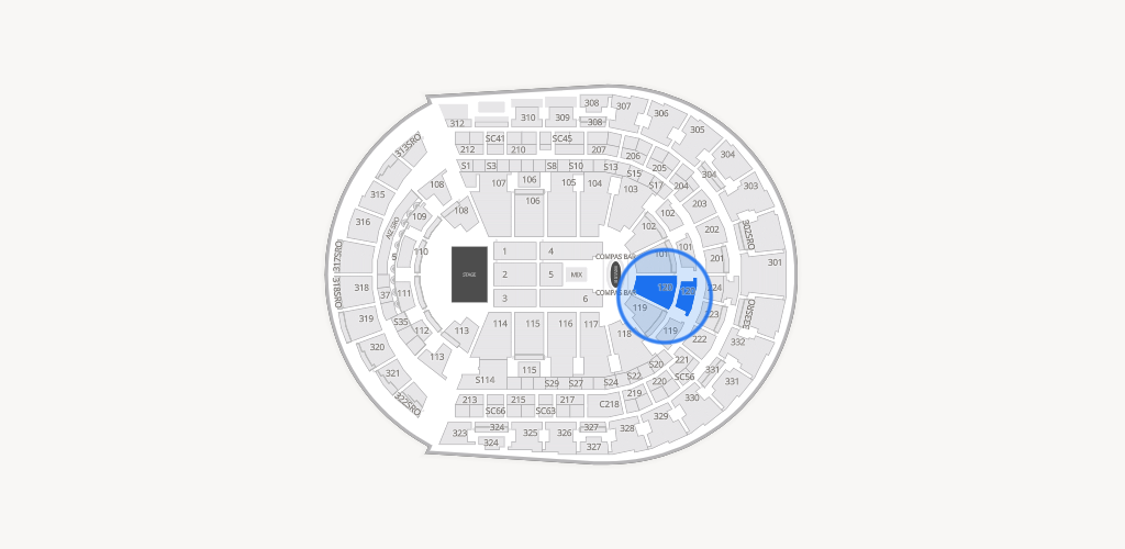 Bridgestone Arena Seating Chart