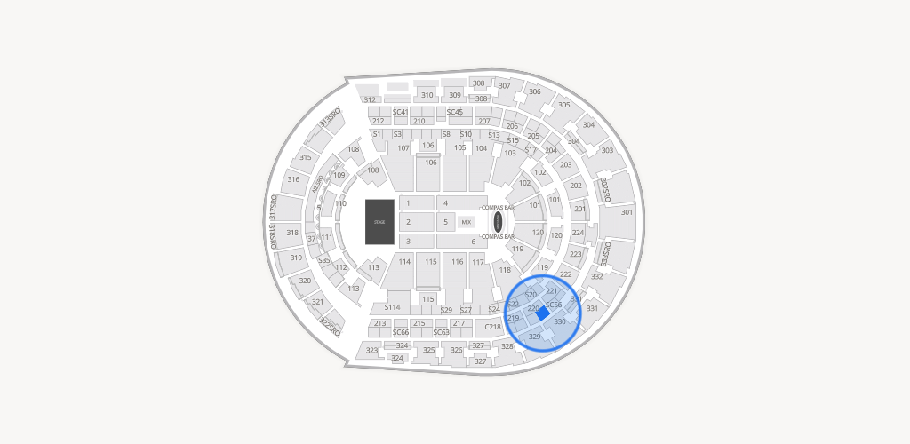 Bridgestone Arena Seating Chart