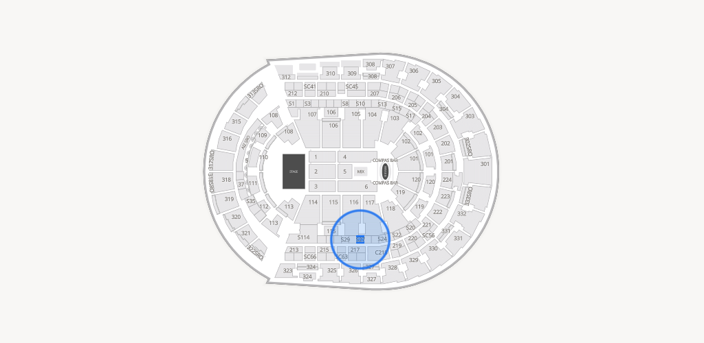 Bridgestone Arena Seating Chart