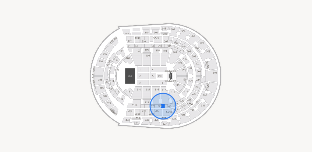 Bridgestone Arena Seating Chart