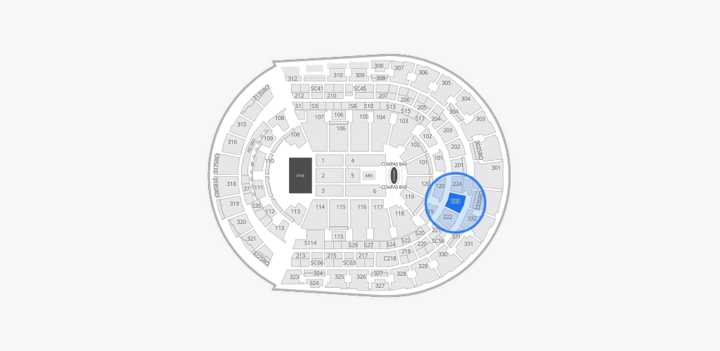 Bridgestone Arena Seating Chart