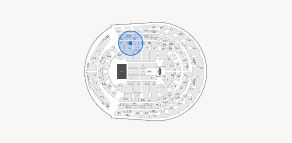 Bridgestone Arena Seating Chart