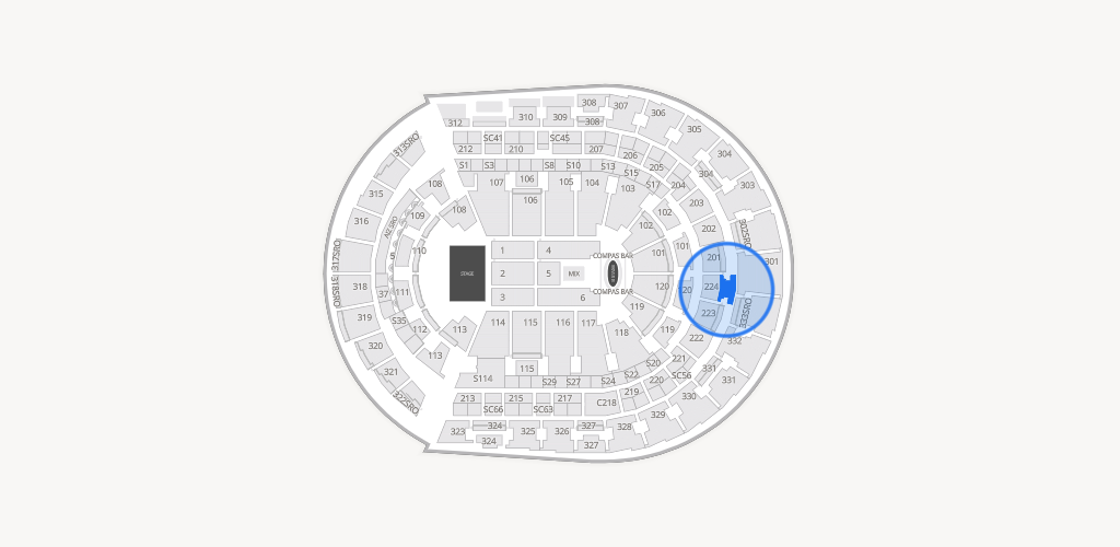 Bridgestone Arena Seating Chart