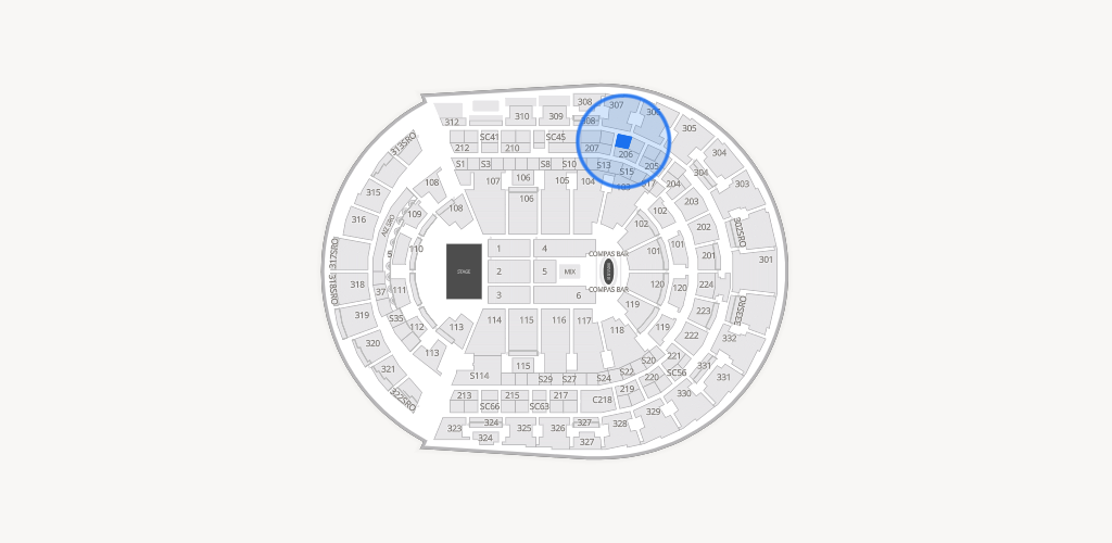 Bridgestone Arena Seating Chart