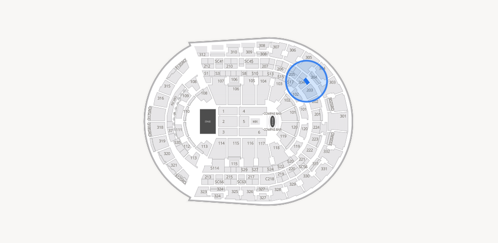 Bridgestone Arena Seating Chart