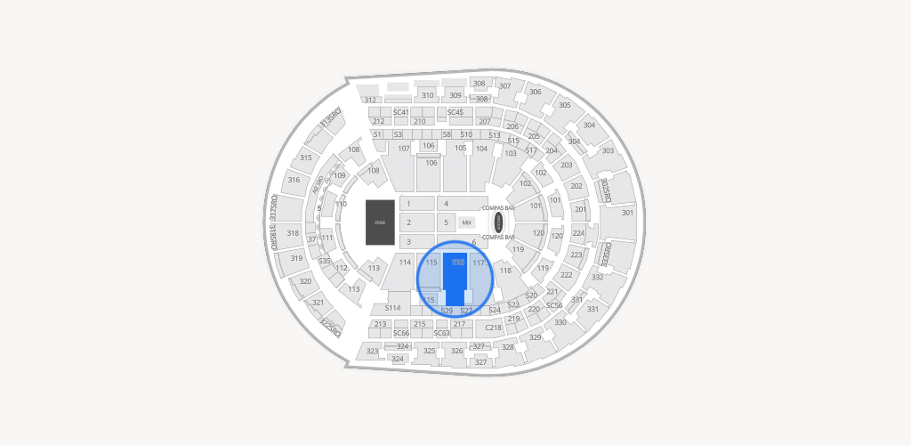 Bridgestone Arena Seating Chart