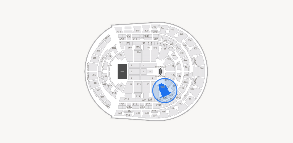 Bridgestone Arena Seating Chart